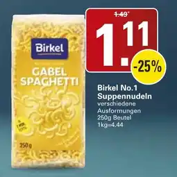 WEZ Birkel Gabel Spaghetti Angebot