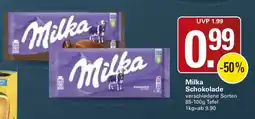 WEZ Milka Schokolade Angebot