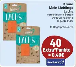 WEZ Krone Mein Lieblings Lachs Angebot