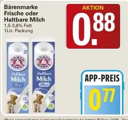 WEZ Bärenmarke Frische oder Haltbare Milch Angebot