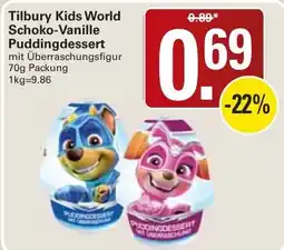 WEZ Tilbury Kids World Schoko-Vanille Puddingdessert Angebot