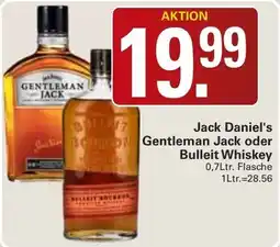 WEZ Jack Daniel's Gentleman Jack oder Bulleit Whiskey Angebot