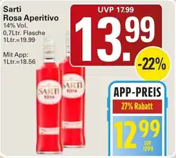 WEZ Sarti Rosa Aperitivo Angebot
