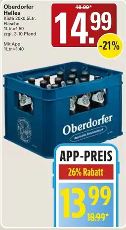 WEZ Oberdorfer Helles Angebot