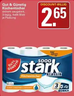 WEZ Gut & Günstig Küchentücher Angebot