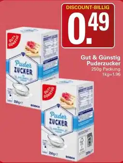 WEZ Puderzucker Angebot