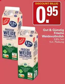 WEZ Frische Weide Vollmilch Angebot