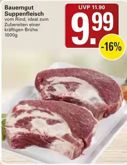 WEZ Bauerngut Suppenfleisch Angebot
