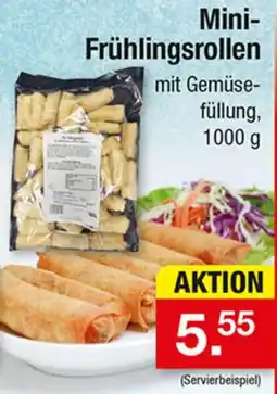 Zimmermann Mini-Frühlingsrollen mit Gemüsefüllung Angebot