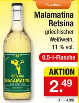 Zimmermann Malamatina Retsina Angebot