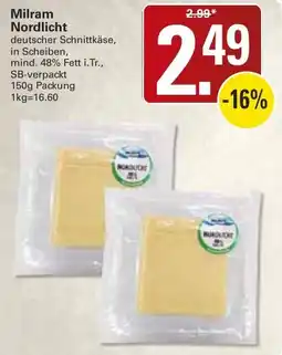 WEZ Milram Nordlicht Angebot