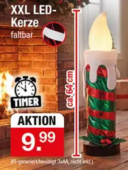 Zimmermann XXL LED-Kerze faltbar Angebot