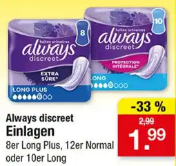 Zimmermann Always discreet Einlagen Angebot