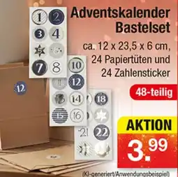 Zimmermann Adventskalender Bastelset Angebot