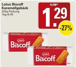 WEZ Lotus Biscoff Karamellgebäck Angebot