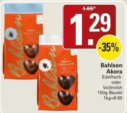 WEZ Bahlsen Akora Angebot