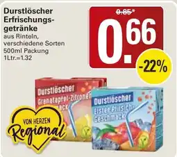 WEZ Durstlöscher Erfrischungsgetränke Angebot