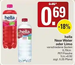 WEZ hella Near Water oder Limo Angebot