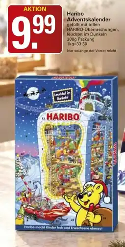 WEZ Haribo Adventskalender Angebot