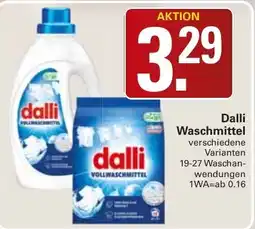 WEZ Dalli Vollwaschmittel Angebot