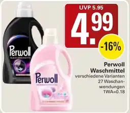 WEZ Perwoll Waschmittel Angebot
