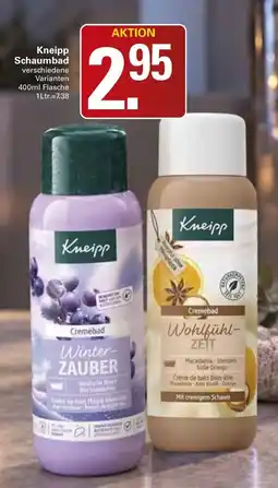 WEZ Kneipp Schaumbad Angebot