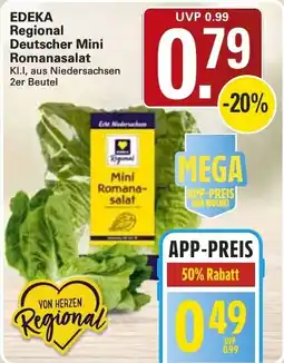 WEZ EDEKA Regional Deutscher Mini Romanasalat Angebot