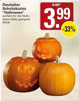 WEZ Deutscher Schnitzkürbis "Halloween" Angebot