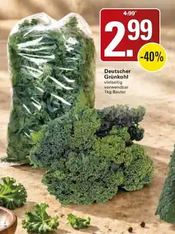 WEZ Deutscher Grünkohl Angebot