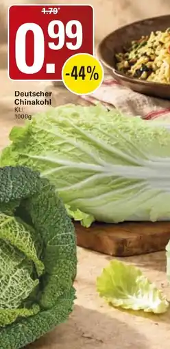 WEZ Deutscher Chinakohl Angebot
