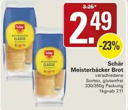 WEZ Schär Meisterbäcker Brot Angebot