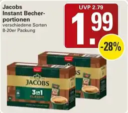 WEZ Jacobs Instant Becherportionen Angebot