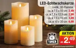 Zimmermann LED-Echtwachskerze Angebot