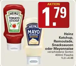 WEZ Heinz Ketchup, Remoulade, Snacksaucen oder Mayonnaise Angebot