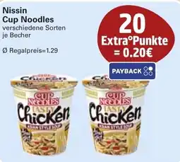 WEZ Nissin Cup Noodles Angebot