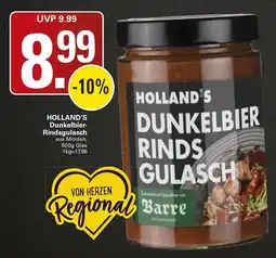 WEZ HOLLAND'S Dunkelbier-Rindsgulasch Angebot