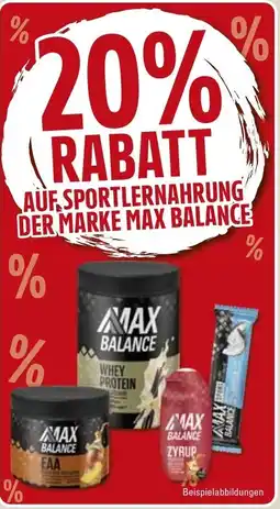 WEZ MAX BALANCE Sportlernahrung Angebot