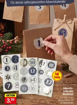 Zimmermann Adventskalender Bastelset Angebot