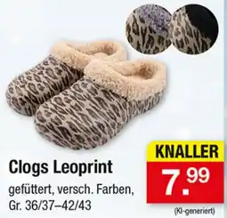 Zimmermann Clogs Leoprint Angebot
