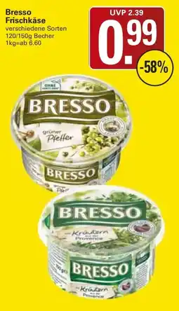 WEZ Bresso Frischkäse Angebot