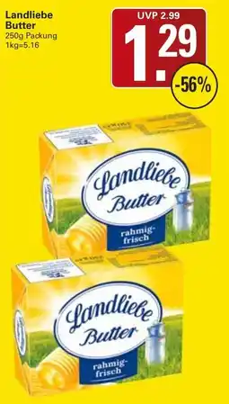 WEZ Landliebe Butter Angebot