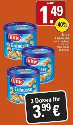 WEZ ültje Erdnüsse Angebot