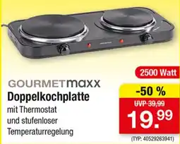 Zimmermann GOURMETmaxx Doppelkochplatte Angebot