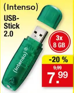 Zimmermann (Intenso) USB-Stick 2.0 Angebot