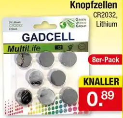 Zimmermann Knopfzellen CR2032, Lithium Angebot