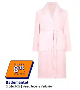 Action Bademantel Angebot