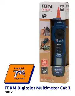 Action FERM Digitales Multimeter Cat 3 Angebot