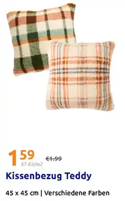 Action Kissenbezug Teddy Angebot