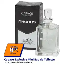 Action Capace Exclusive Mini Eau de Toilette Angebot