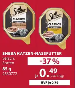 Dehner Sheba katzen-nassfutter Angebot